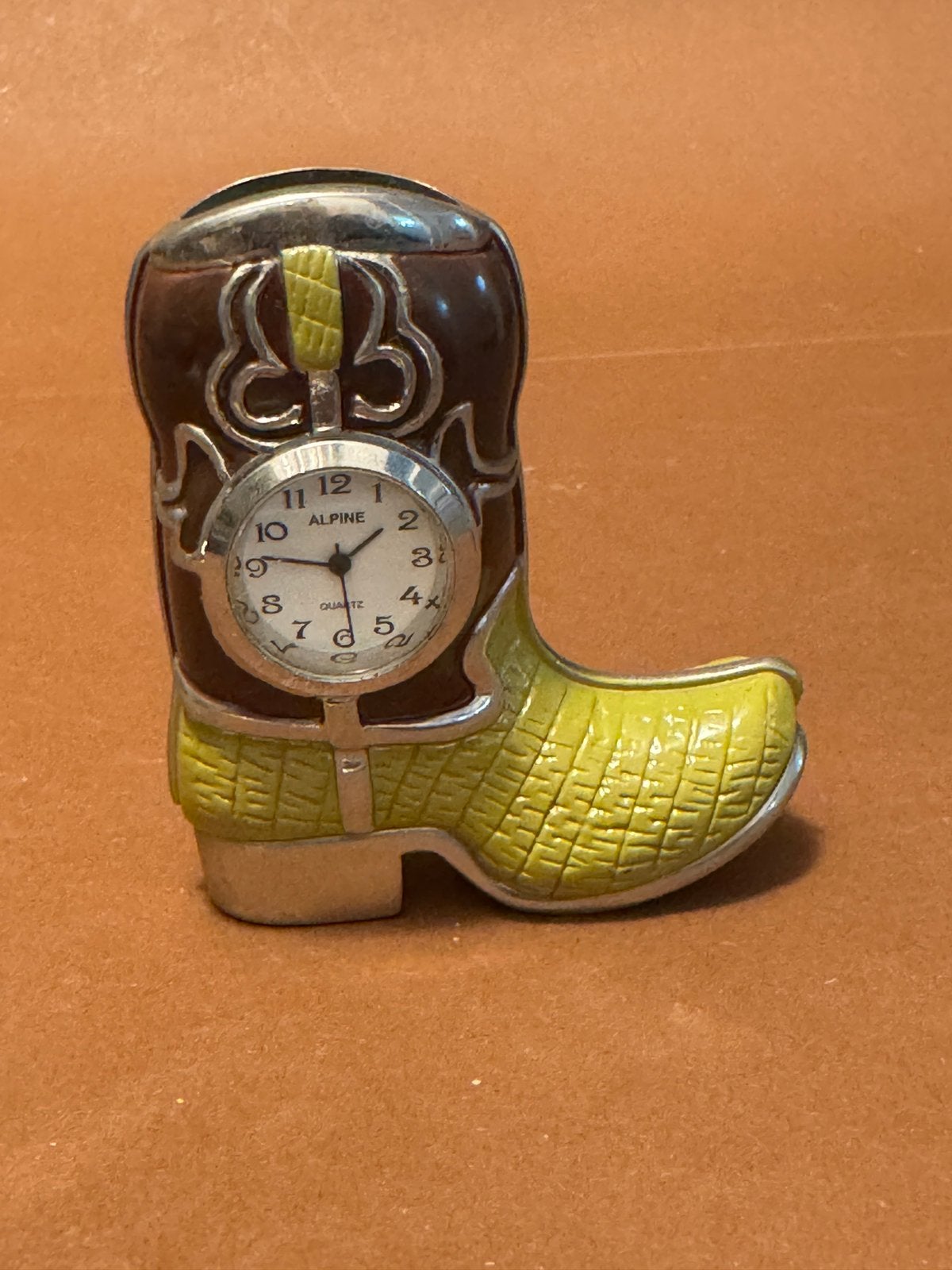 Western laarsje  met klokje, Ophalen of Verzenden, Gebruikt, Zilver, Dame