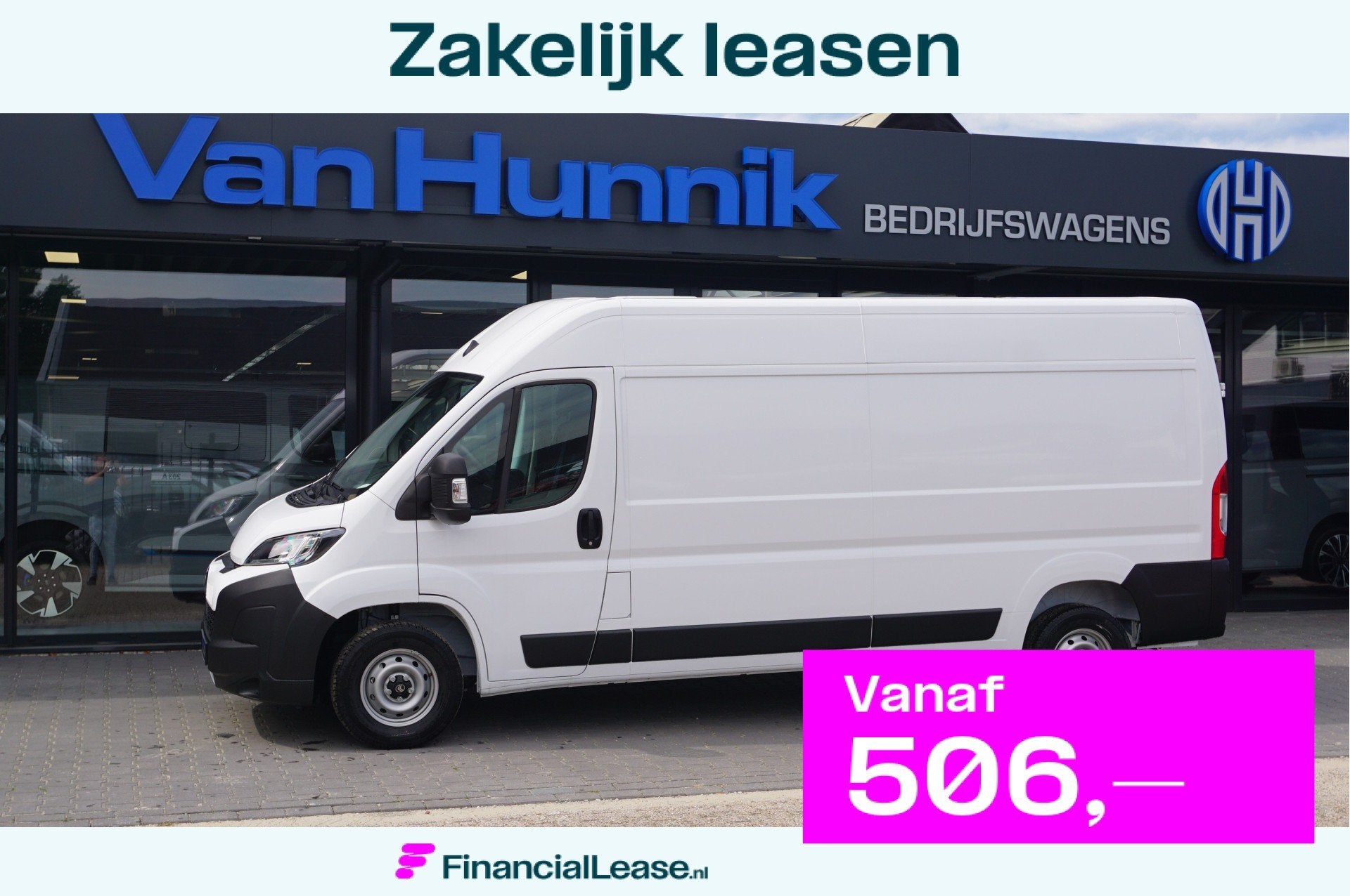 Citroën Jumper 35 2.2 140PK L3H2 BPM VRIJ! 10" Navi, Climat, Voorwielaandrijving, 15 km/l, Gebruikt, 4 cilinders
