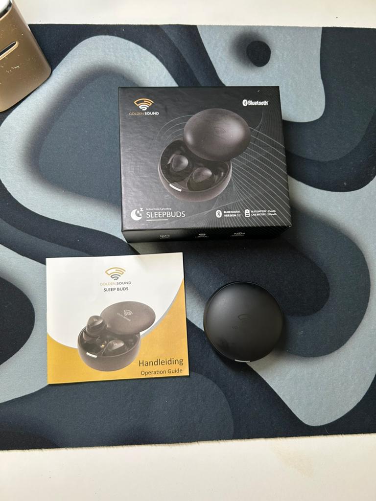 Golden Sound Sleepbuds - Draadloze Oordopjes met ANC, Audio, Tv en Foto, Koptelefoons, Ophalen of Verzenden, Zo goed als nieuw