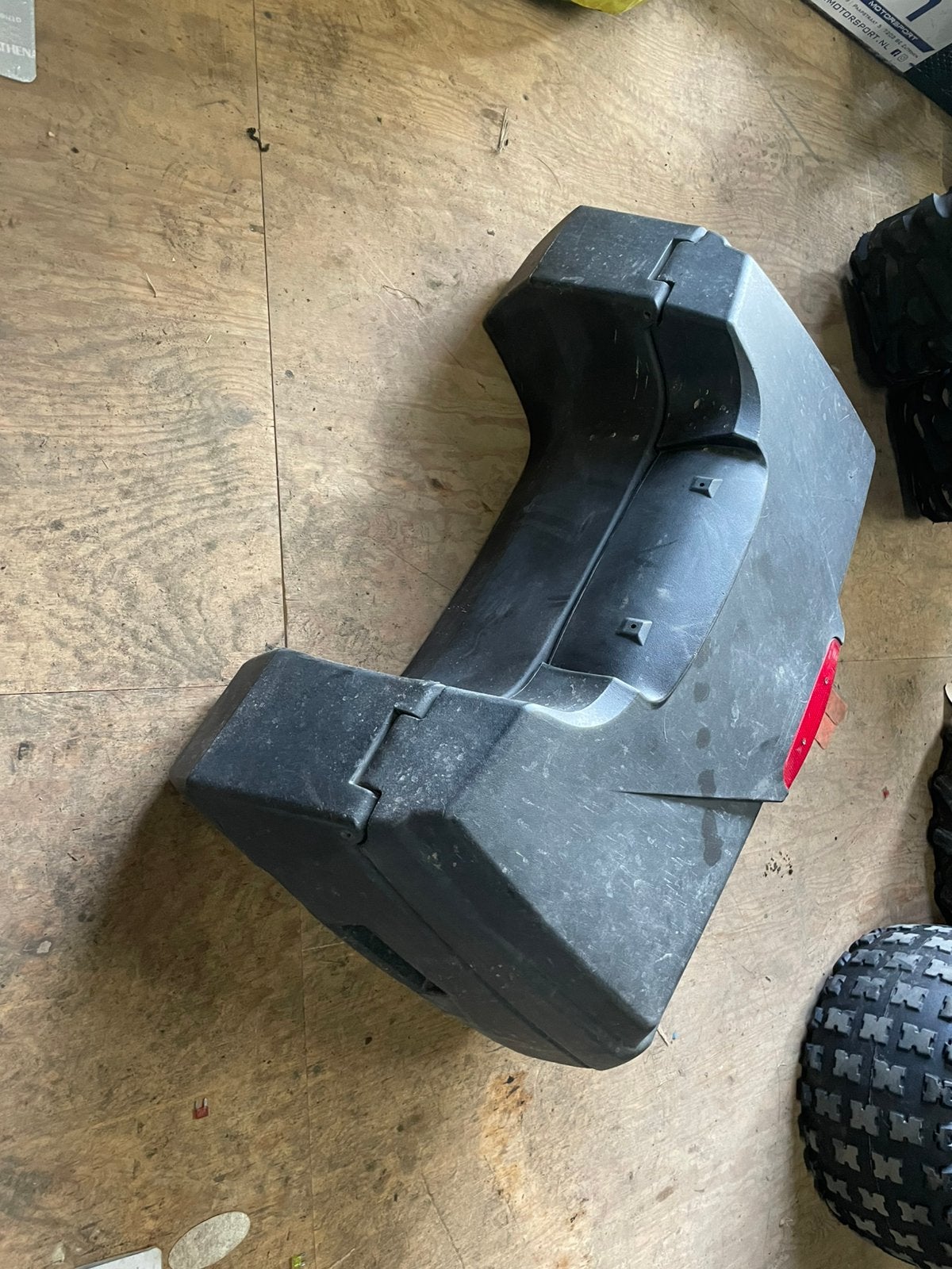 Universele Koffer quad atv, Ophalen