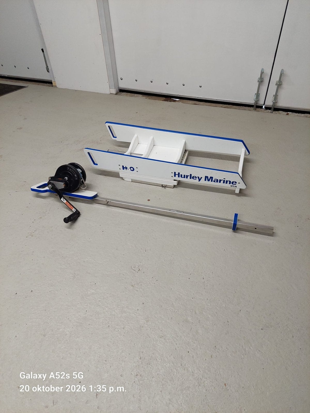 Hurley H3O Dinghy Davit System, Watersport en Boten, Ophalen, Zo goed als nieuw, Overige typen