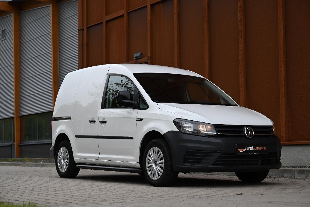 Volkswagen Caddy L2H1 Airco Betimmering Bluetooth 1e eigen., Auto's, Bestelauto's, Voorwielaandrijving, Stof, 4 cilinders, Volkswagen