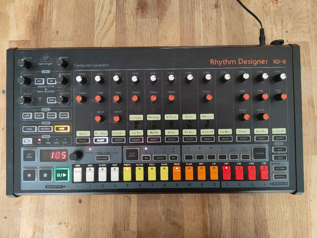 behringer Rd-8, Ophalen, Gebruikt, Overige merken