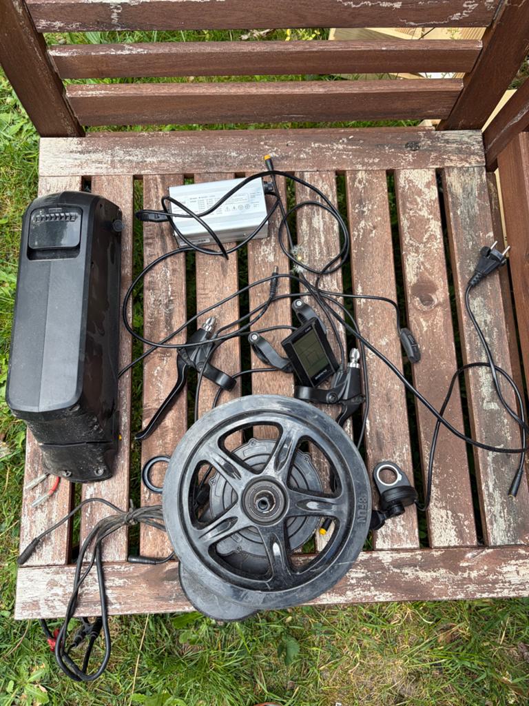 Bafang BBS01B 36V 250W onderdelen, Fietsen en Brommers, Fietsonderdelen, Gebruikt, Motor, Ophalen