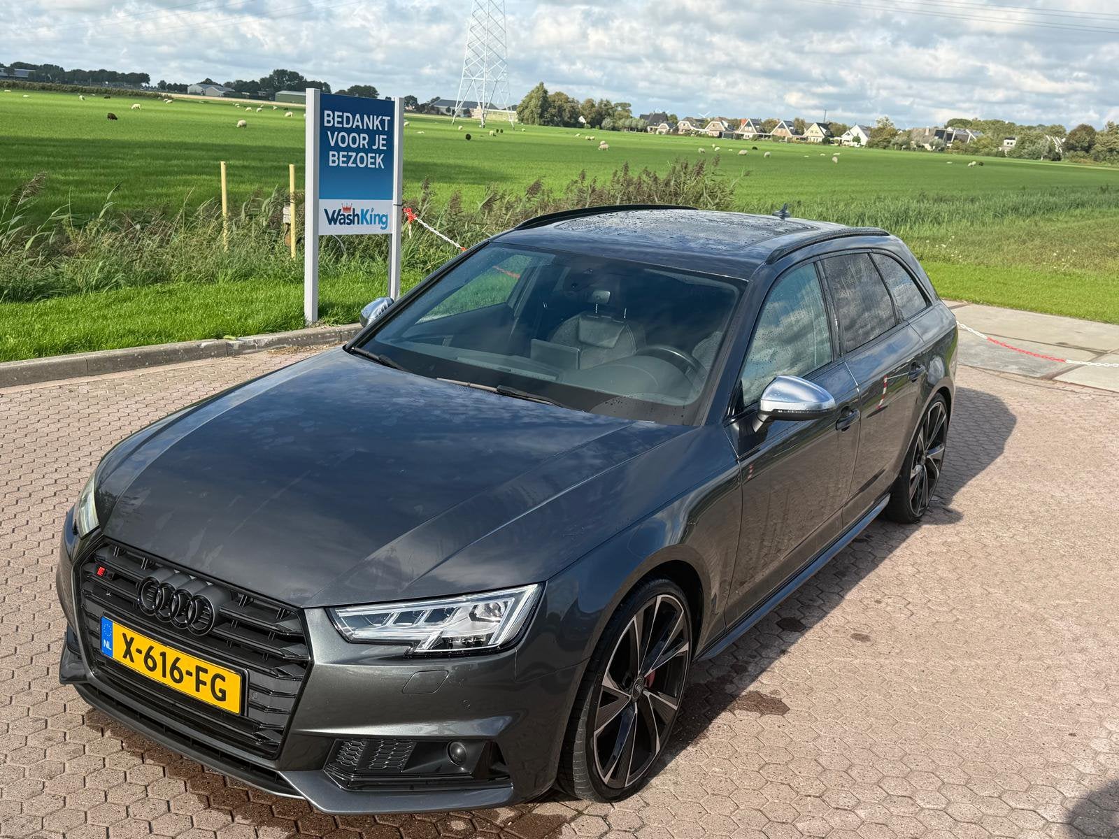 Audi S4 Avant 3.0 TFSI Quattro | 354 PK | Virtual Cockpit, Auto's, Automaat, Zwart, Leder en Stof, Stationwagon
