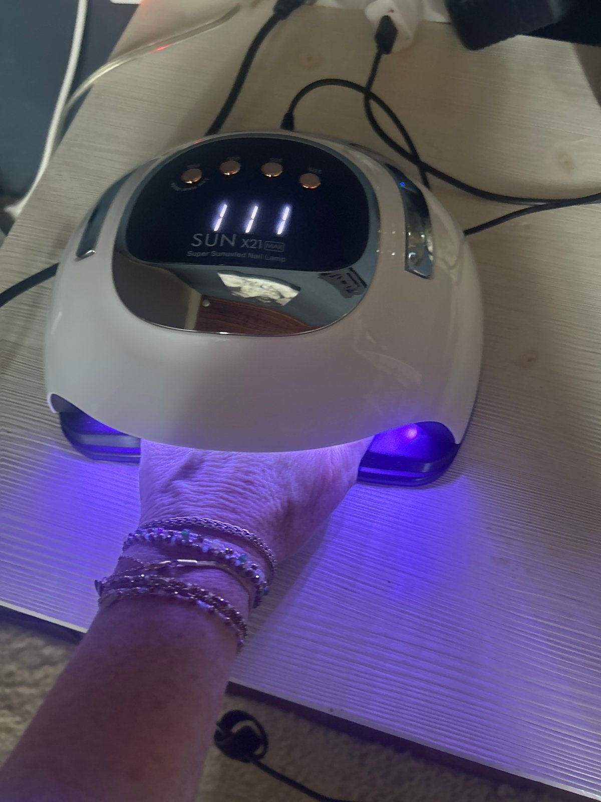 SUN X21 MAX UV/LED Nagellamp voor Gel Nagels, Ophalen of Verzenden, Nieuw, Overige typen