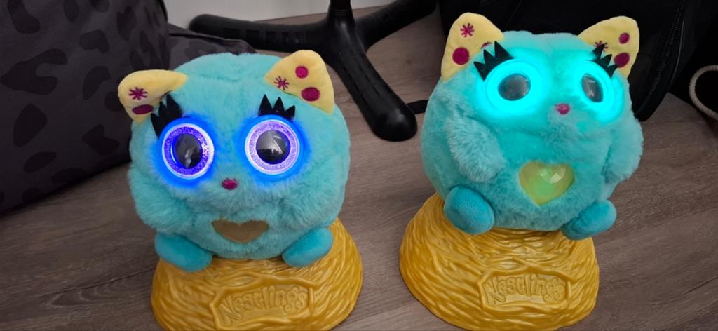 Nestling interactieve knuffels 2 stuks, Kinderen en Baby's, Speelgoed | Vtech, Ophalen of Verzenden, Zo goed als nieuw