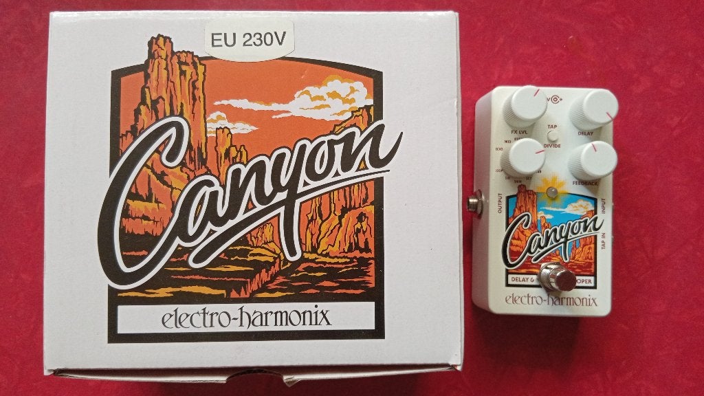 Electro Harmonix Canyon Delay & Looper, Muziek en Instrumenten, Effecten, Ophalen, Zo goed als nieuw, Delay of Echo