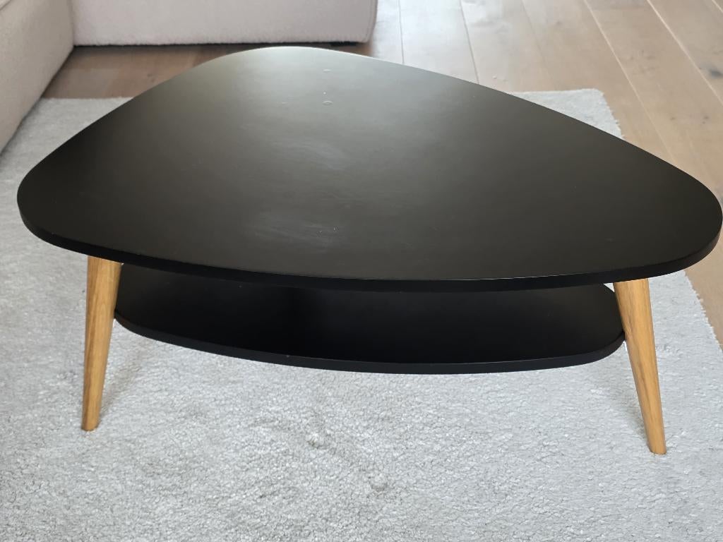 Laredoute vintage salontafel (Watford) zwart, Huis en Inrichting, Ophalen, Gebruikt, Vintage, 75 tot 100 cm