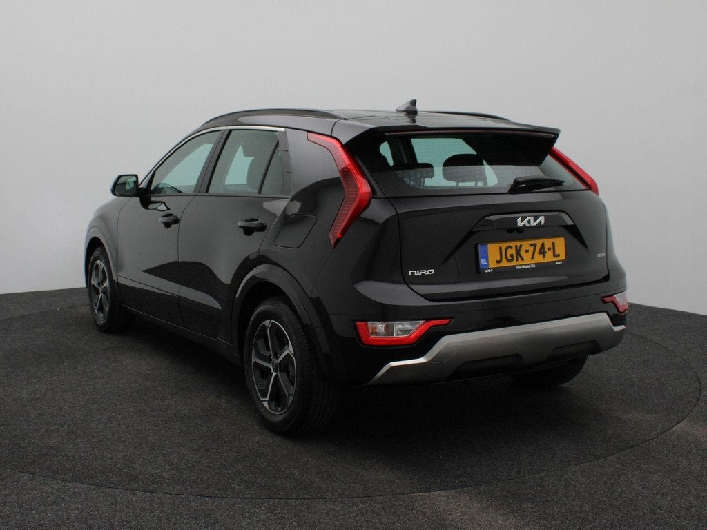 Kia Niro 1.6 GDi Hybrid DynamicLine | DEMO | Cruise Control, Auto's, Kia, Gebruikt, Euro 6, Leder en Stof, Zwart