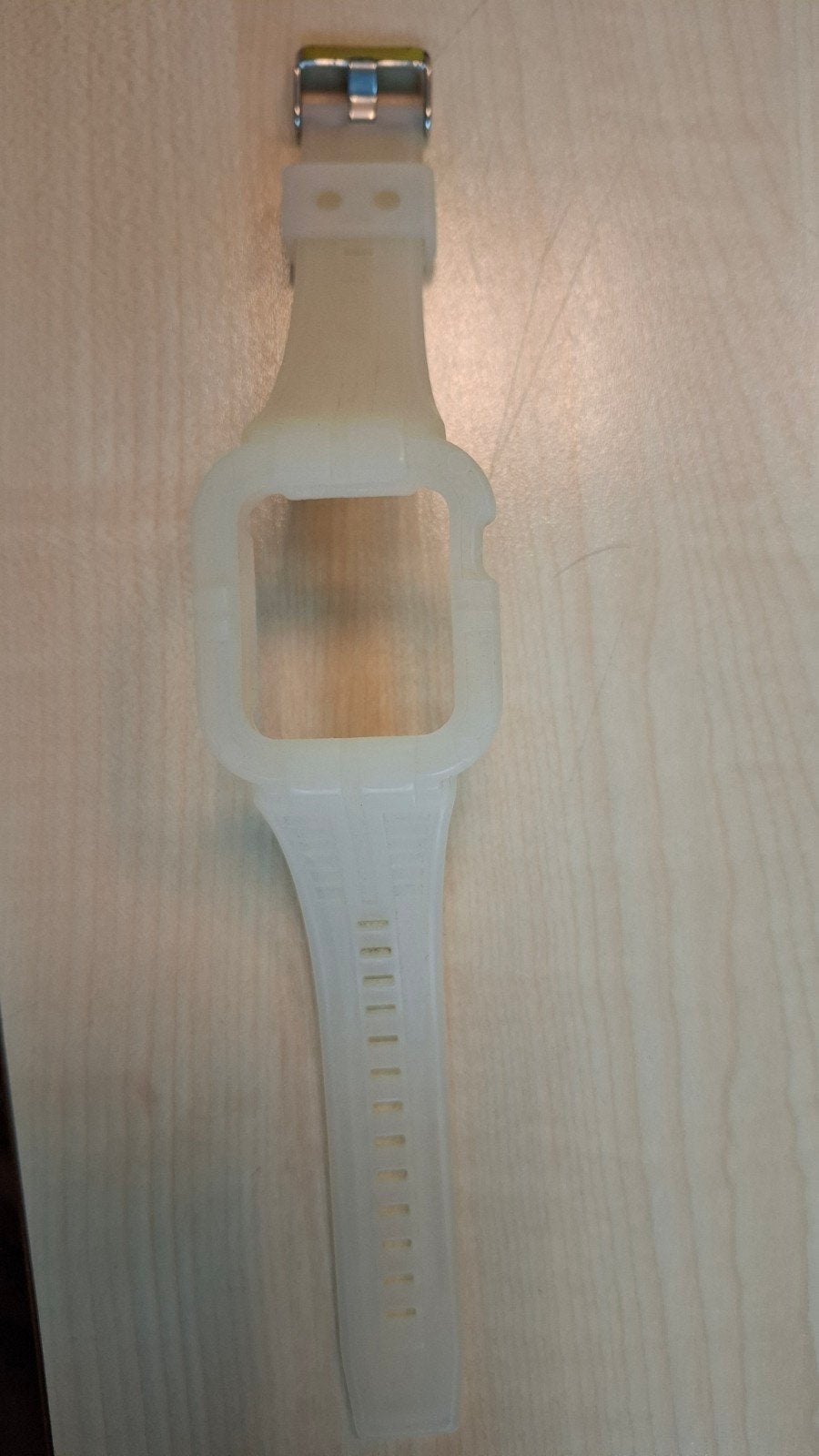 Apple Watch bandje 44/45/46mm - Siliconen, Overige merken, Overige materialen, Polshorloge, Overige materialen