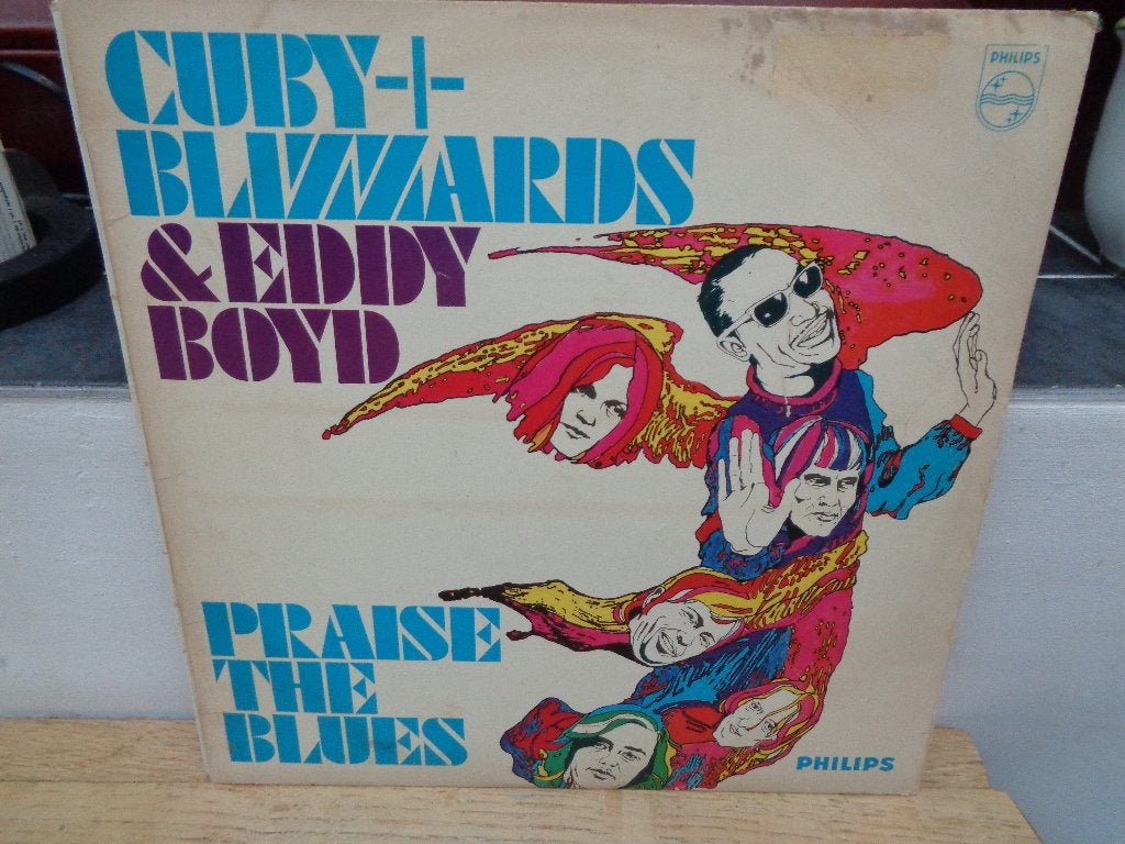 Cuby & the Blizzards & Eddie Boyd LP "Praise the Blues", LP, Gebruikt, Verzenden, 12 inch