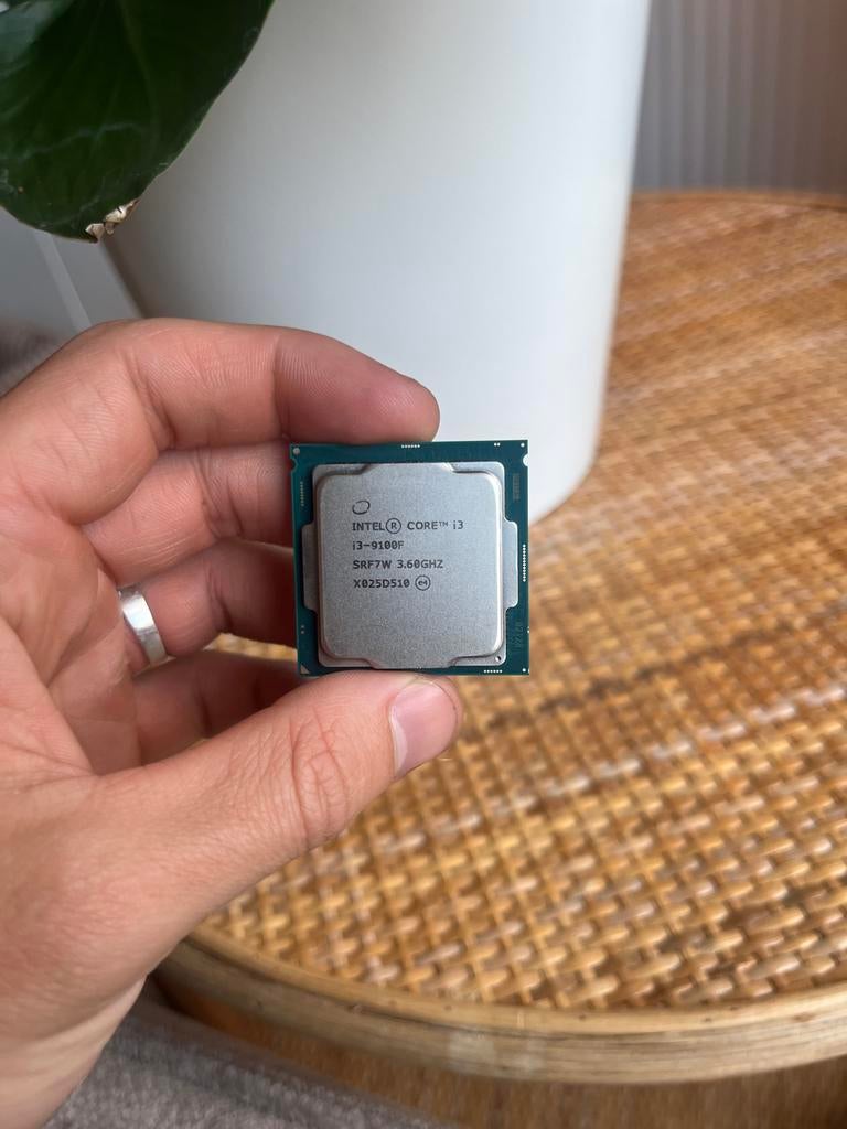 Intel Core i3-9100F Processor 3.60GHz SRF7W, Ophalen of Verzenden, Zo goed als nieuw, 4-core, 3 tot 4 Ghz