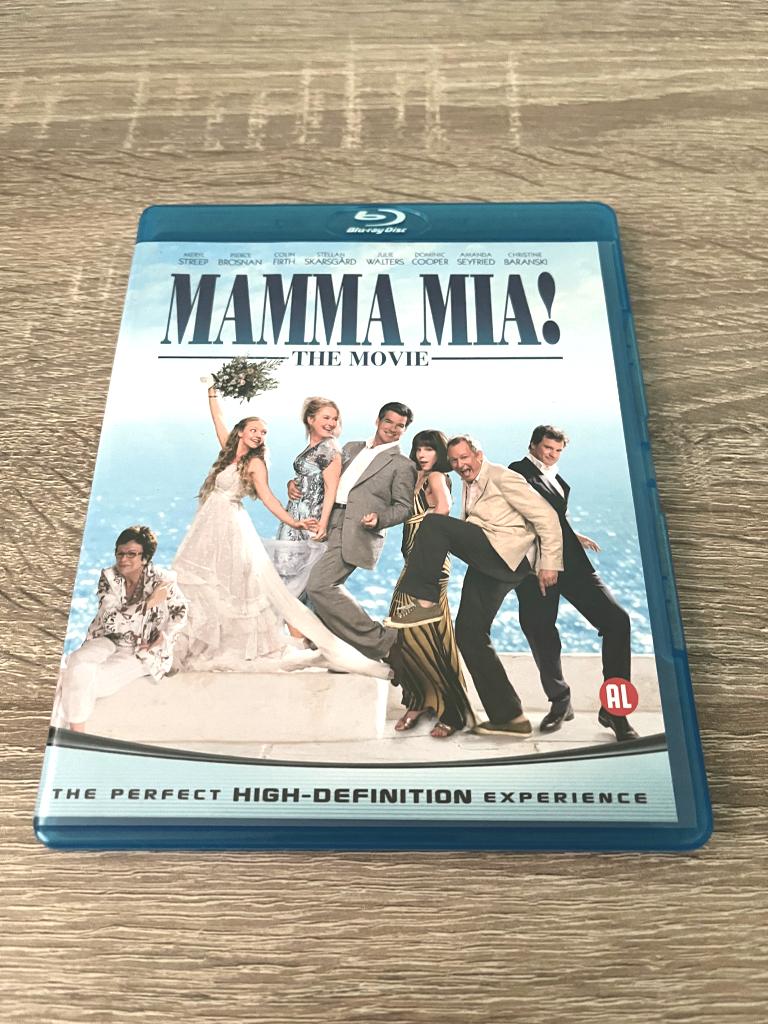 Blu-ray Mamma Mia - The Movie, Cd's en Dvd's, Blu-ray, Ophalen of Verzenden, Gebruikt, Muziek en Concerten