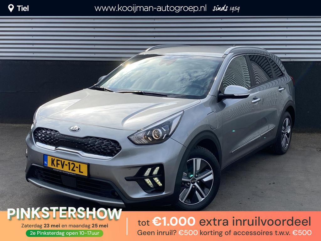 Kia Niro 1.6 GDi PHEV DynamicLine Navigatie, keyless, Apple, Auto's, Kia, Bedrijf, Te koop, Niro, ABS, Achteruitrijcamera, Adaptive Cruise Control