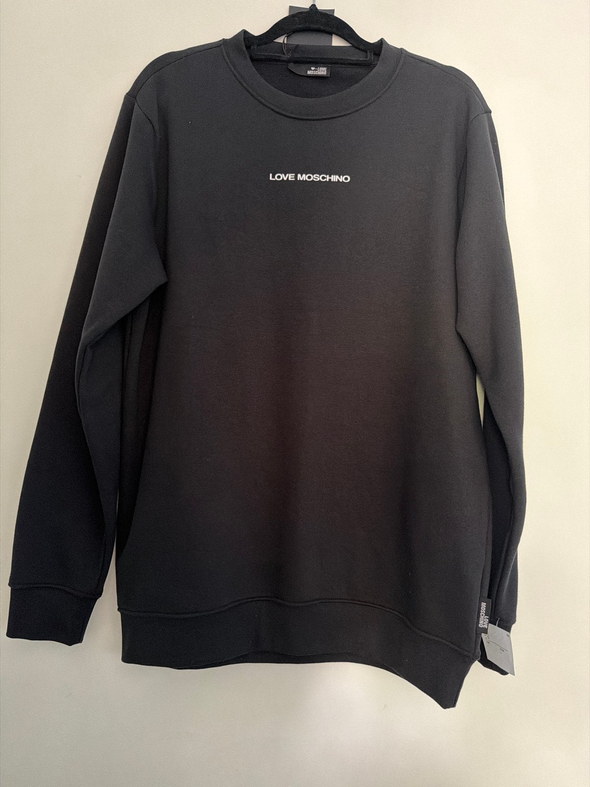 Love Moschino sweater, zwart, maat L, nieuw met kaartjes, Ophalen of Verzenden, Nieuw, Maat 52/54 (L), Zwart