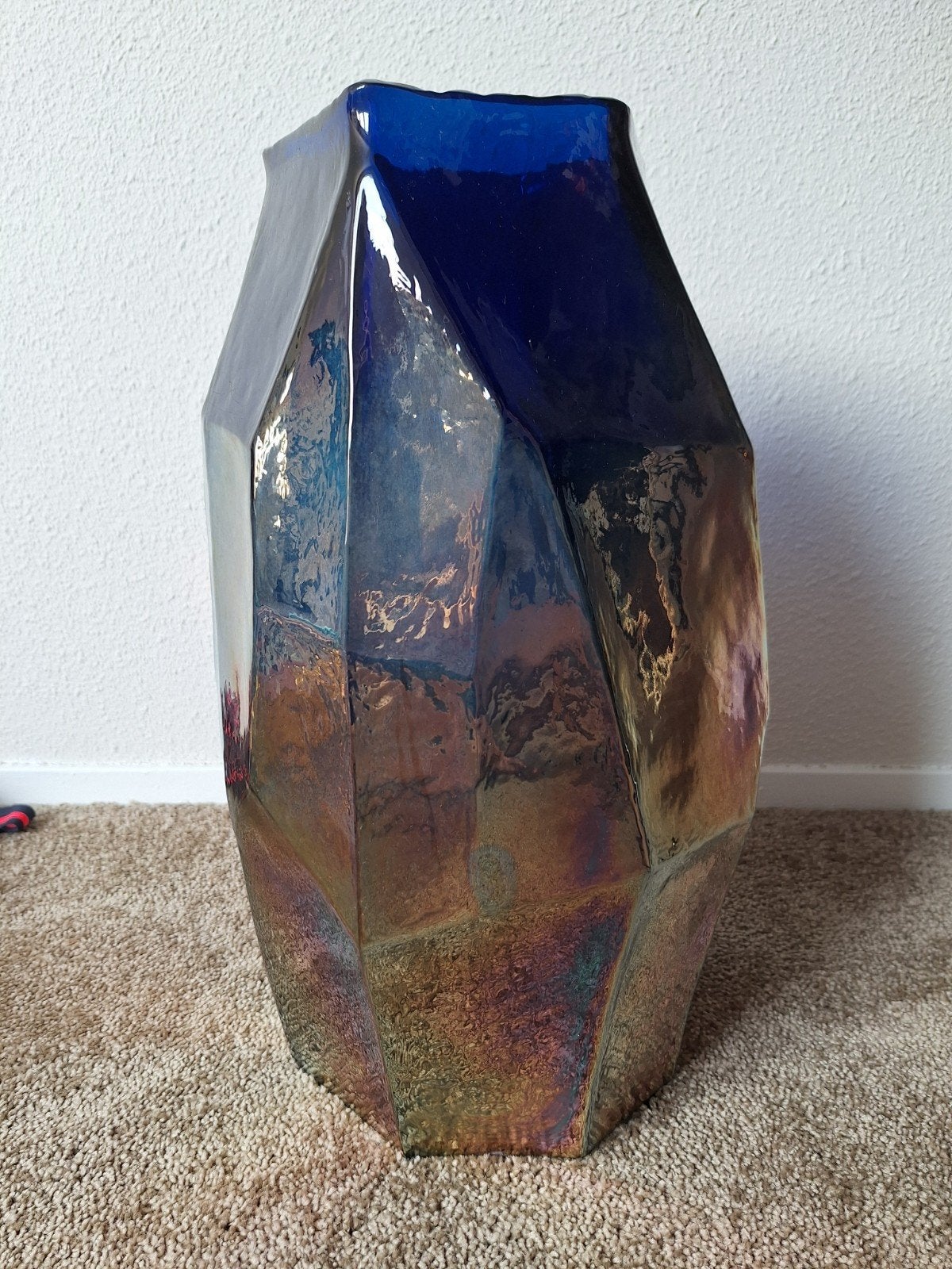 Polspotten Graphic Luster vase L Pols Potten vase, Huis en Inrichting, Woonaccessoires | Vazen, Ophalen