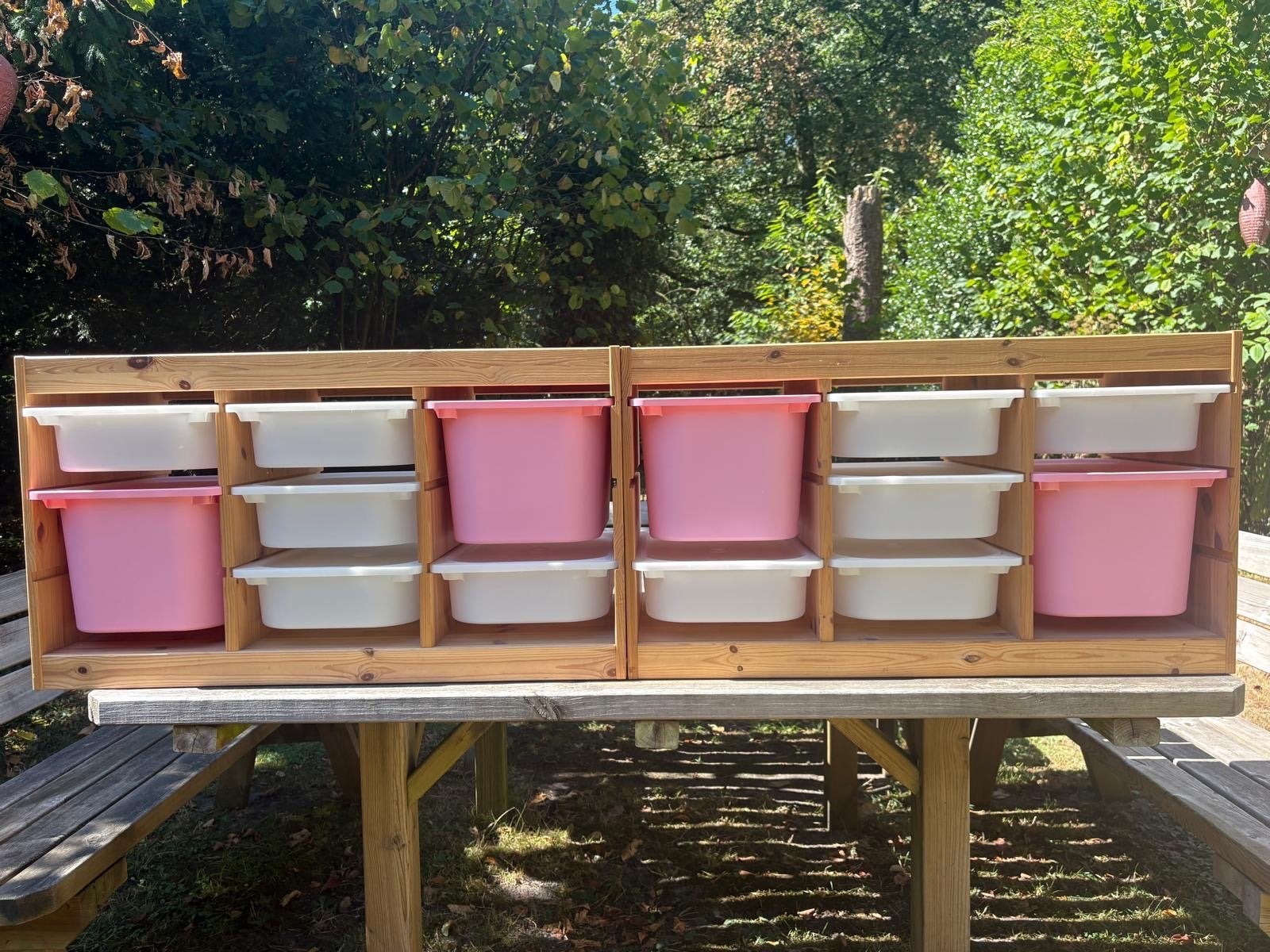 IKEA Trofast opbergkast met bakken, Kinderen en Baby's, Gebruikt, Kast, 100 cm of meer, Minder dan 50 cm