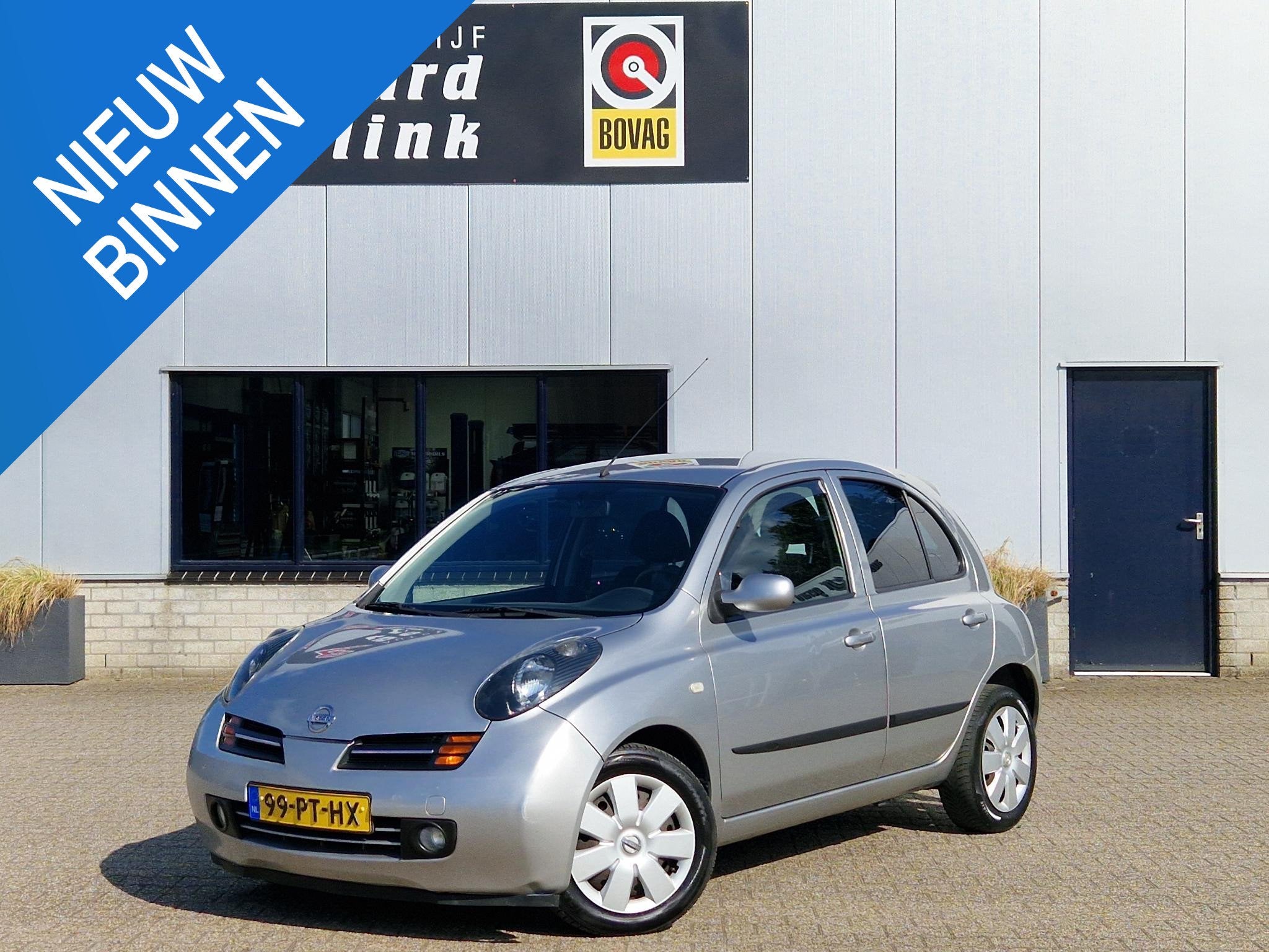 Nissan Micra 1.4 Acenta AUTOMAAT TREKHAAK AIRCO, 4 cilinders, 965 kg, Origineel Nederlands, 1386 cc