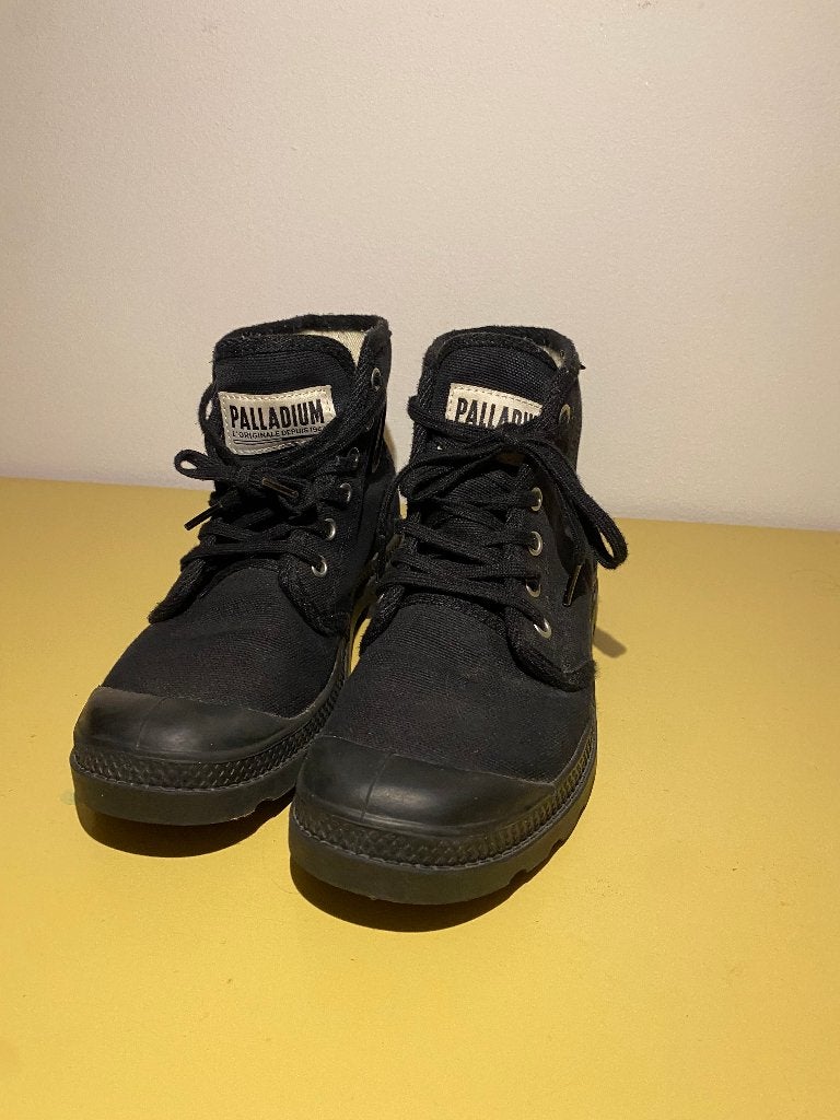 Palladium schoenen zwart, Zwart, Palladium, Zo goed als nieuw, Wandelschoenen