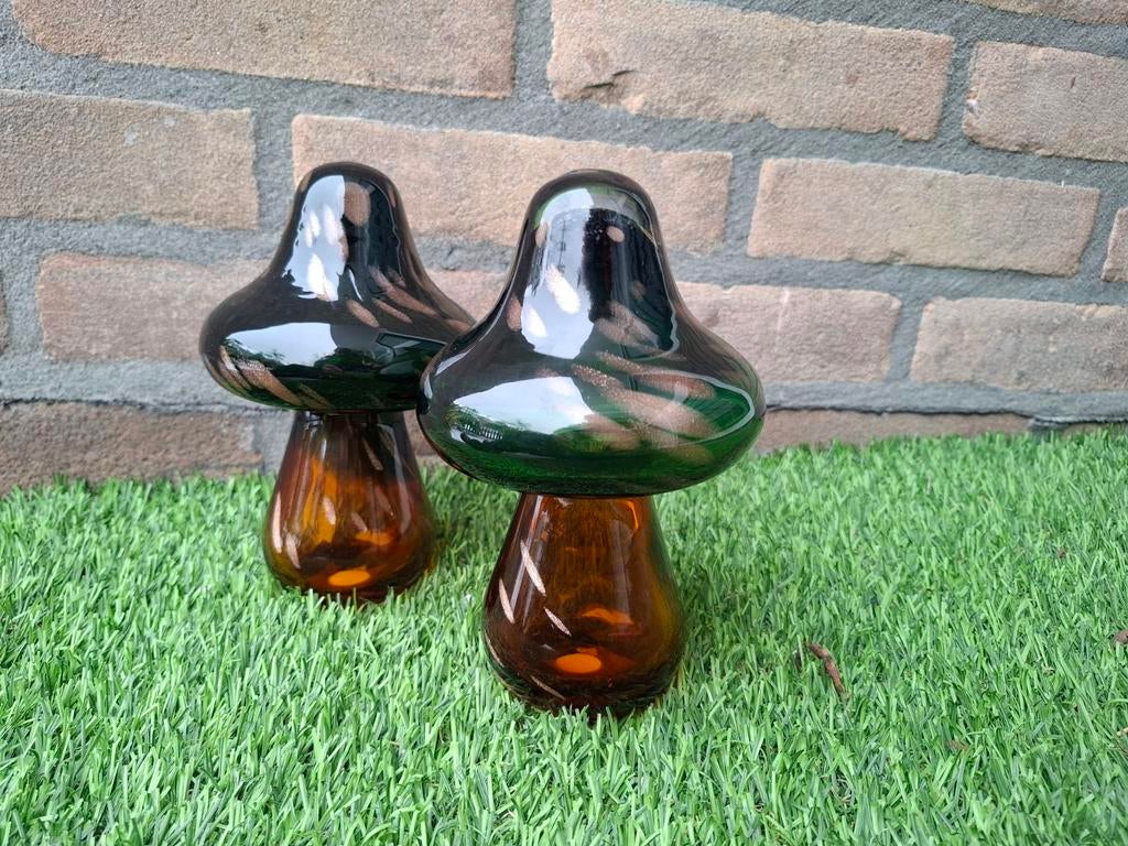 Glazen mushroom Paddenstoel, Ophalen of Verzenden, Dier