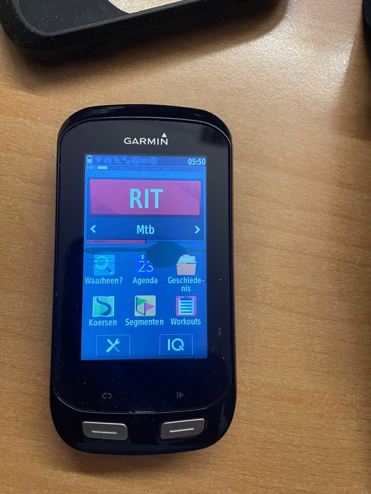 Garmin Edge 1000, Fietsen en Brommers, Fietsaccessoires | Fietscomputers, Ophalen of Verzenden, Hartslagsensor, Gebruikt