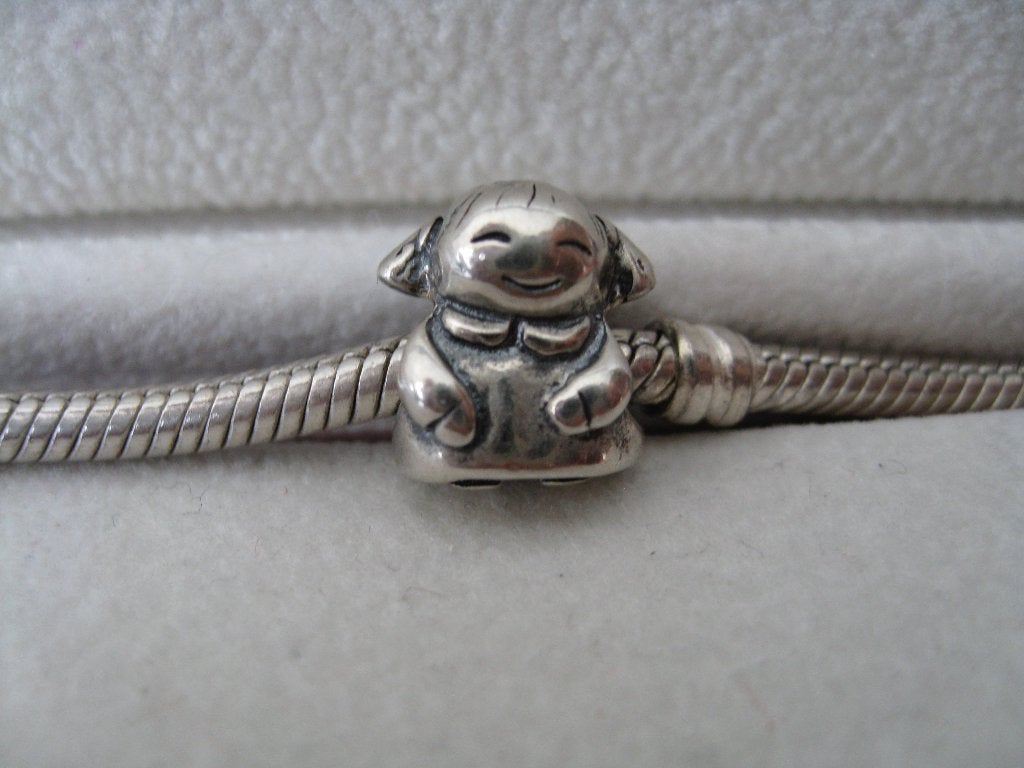 Pandora bedel Meisje, Ophalen of Verzenden, Zo goed als nieuw, Zilver, Pandora