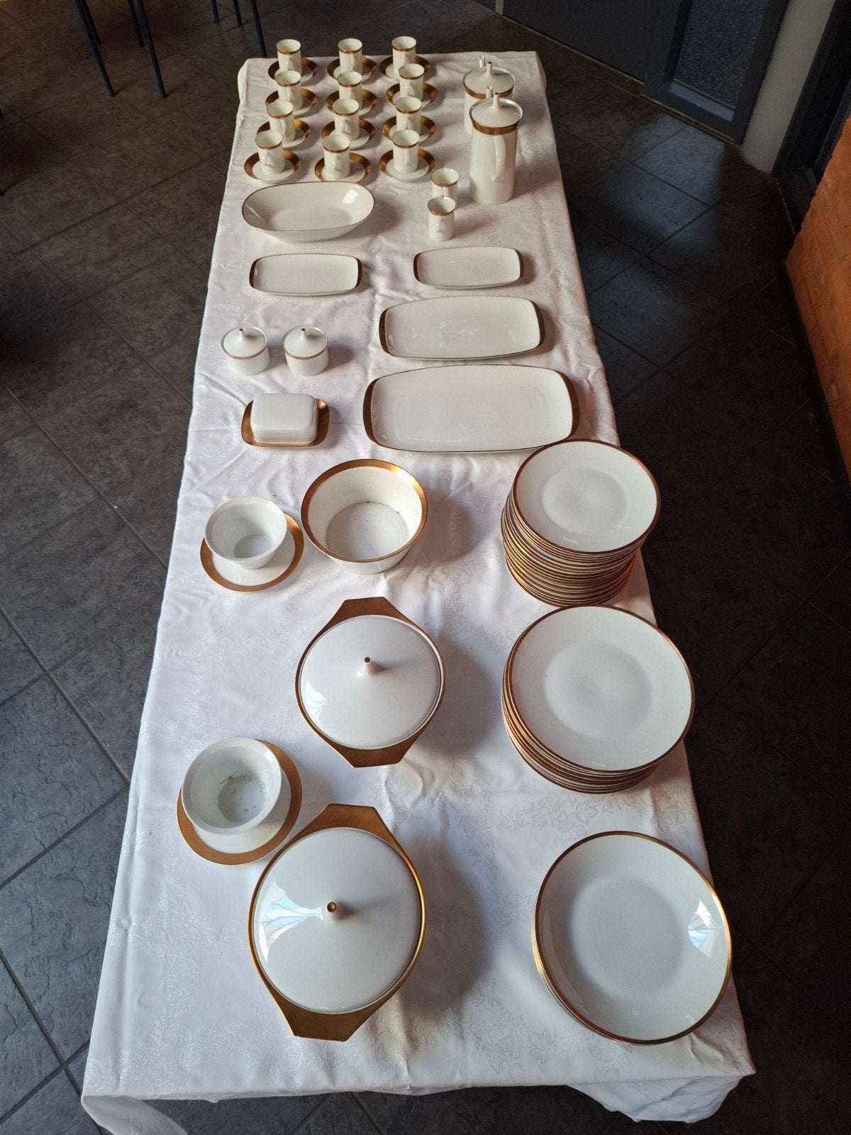 Rosenthal servies 12 persoons compleet, Antiek en Kunst, Ophalen