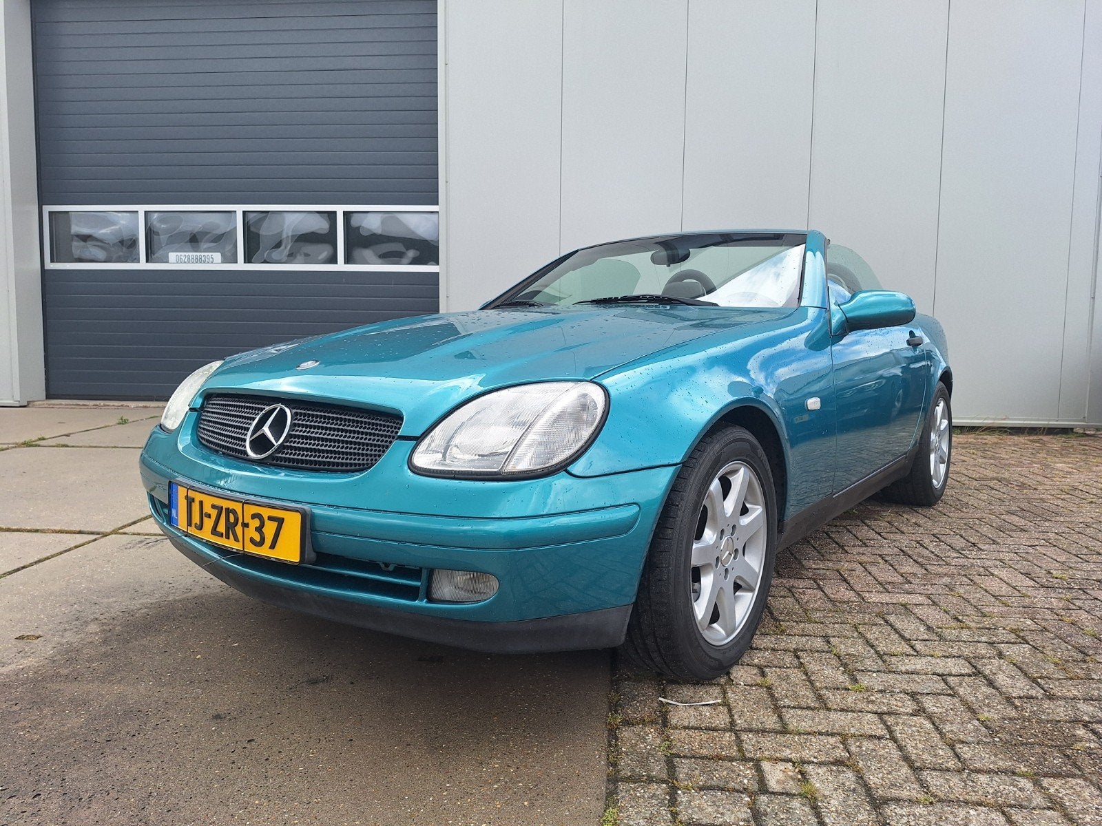 Mercedes-Benz SLK 2.0 Slk200 Roadster nieuwe apk, Auto's, Mercedes-Benz, Elektrische ramen, 1998 cc, 4 cilinders, Cabriolet