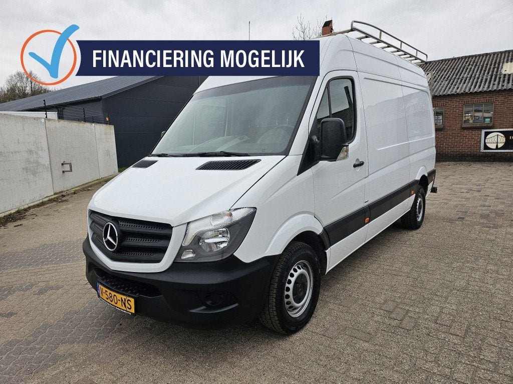 Mercedes-Benz Sprinter 211 2.2 CDI 366 DC (bj 2018), Auto's, Bestelauto's, Stof, Gebruikt, Euro 6, 4 cilinders