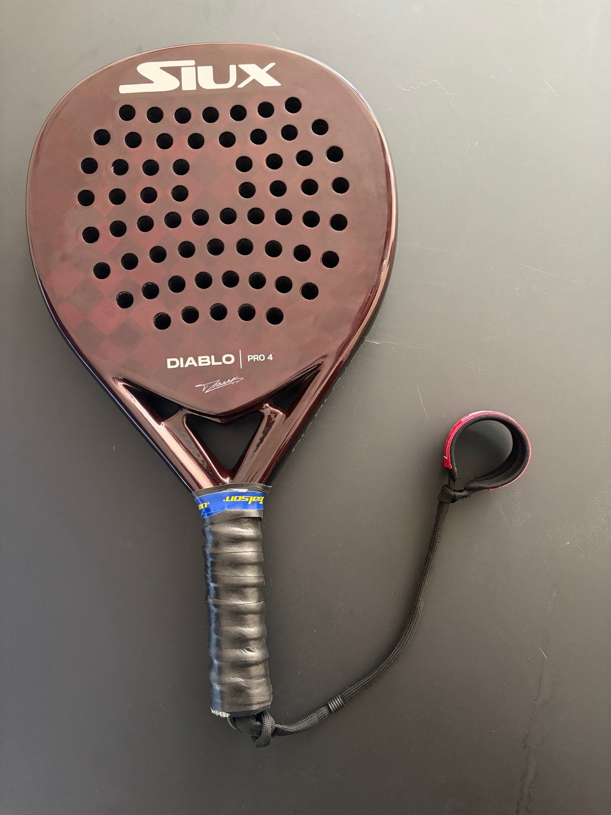 Siux Diablo Pro 4 padel racket - Zo goed als nieuw, Sport en Fitness, Tennis, Overige merken, Ophalen of Verzenden, Zo goed als nieuw