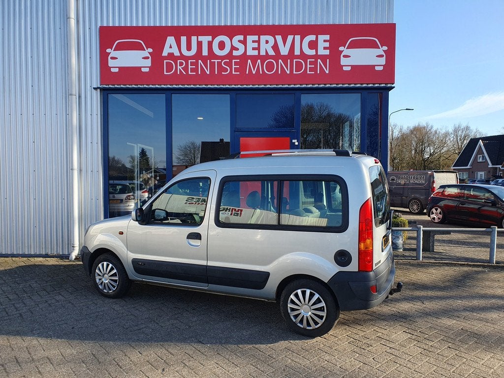 Renault Kangoo 1.2-16V Authentique (bj 2004), Auto's, Voorwielaandrijving, 4 cilinders, Bedrijf, Handgeschakeld