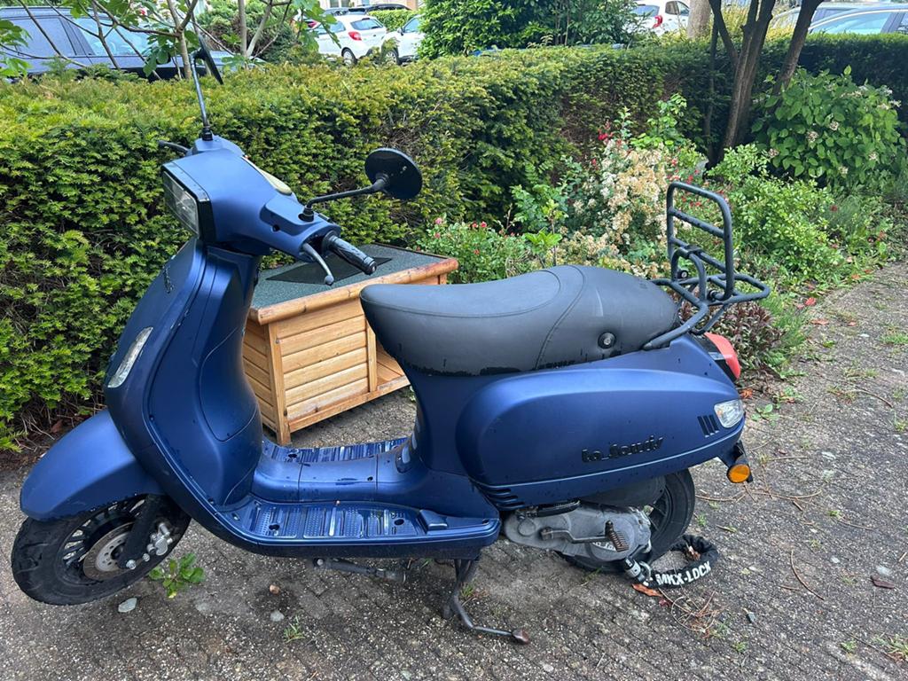 La souris scooter 4takt, Ophalen, Gebruikt, Benzine