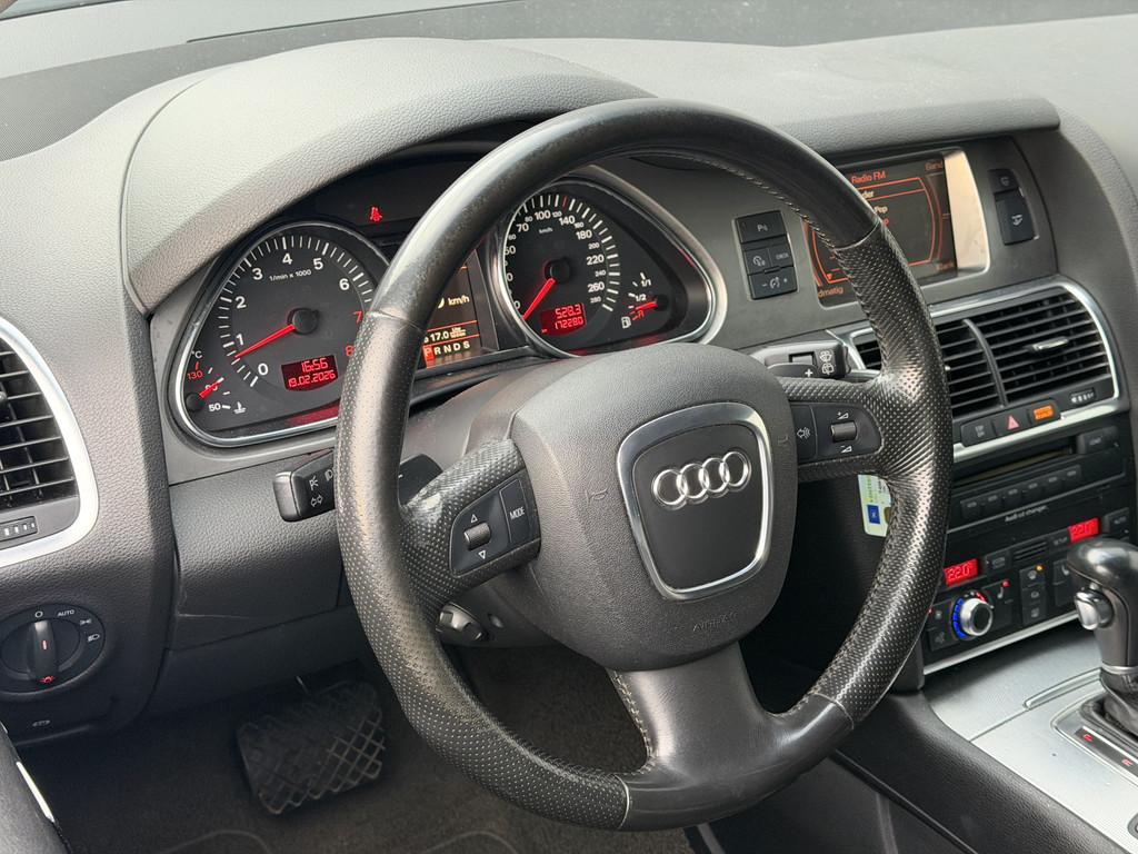 Audi Q7 4.2 FSI quattro 5+2 | APK tot 11-2026 | Extra wielen, Auto's, Audi, Automaat, Automatische klimaatregeling, Gebruikt, 7 stoelen