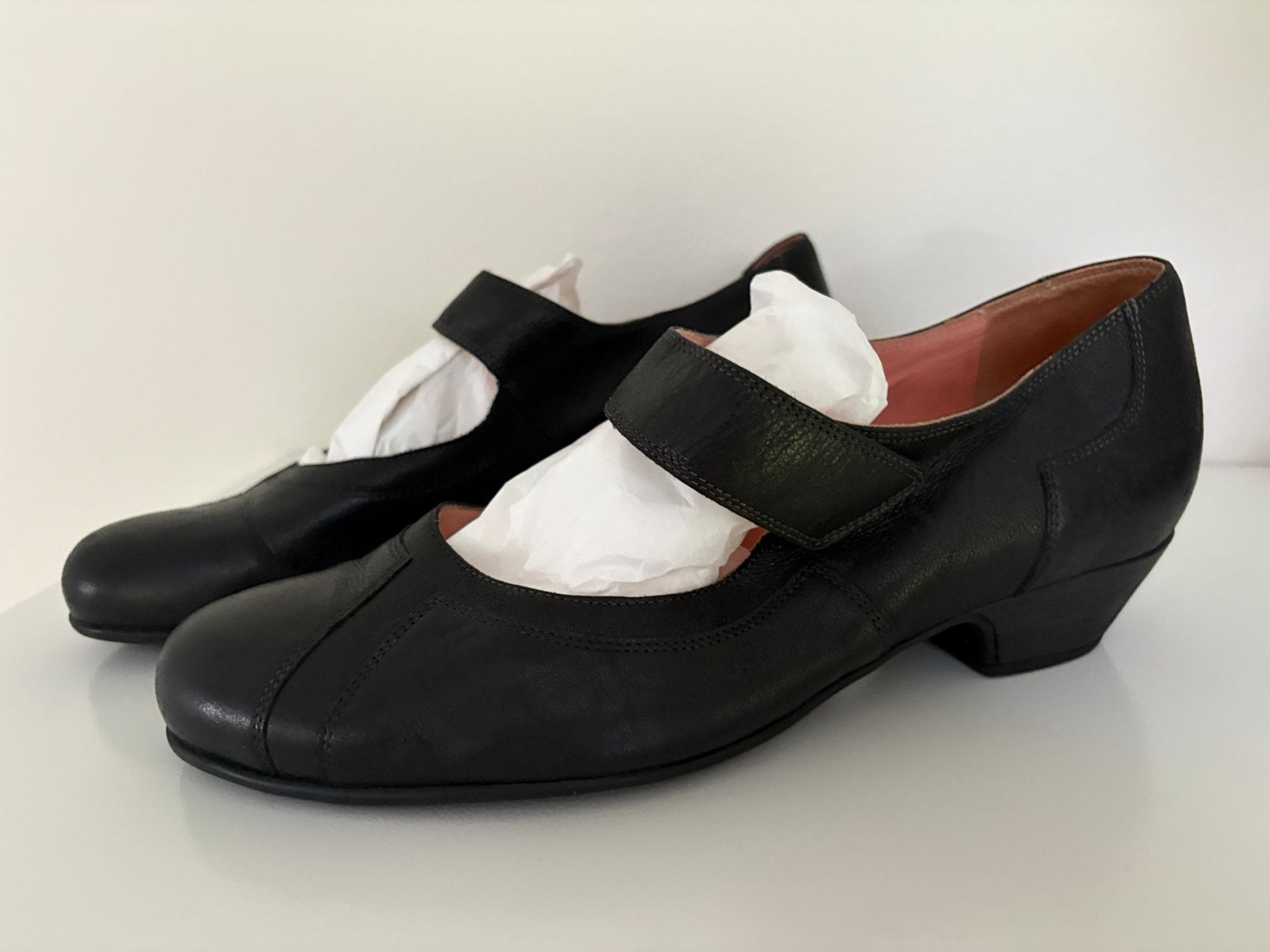 Durea pumps mt 7 G (40,5), Pumps, Verzenden, Zwart, Zo goed als nieuw