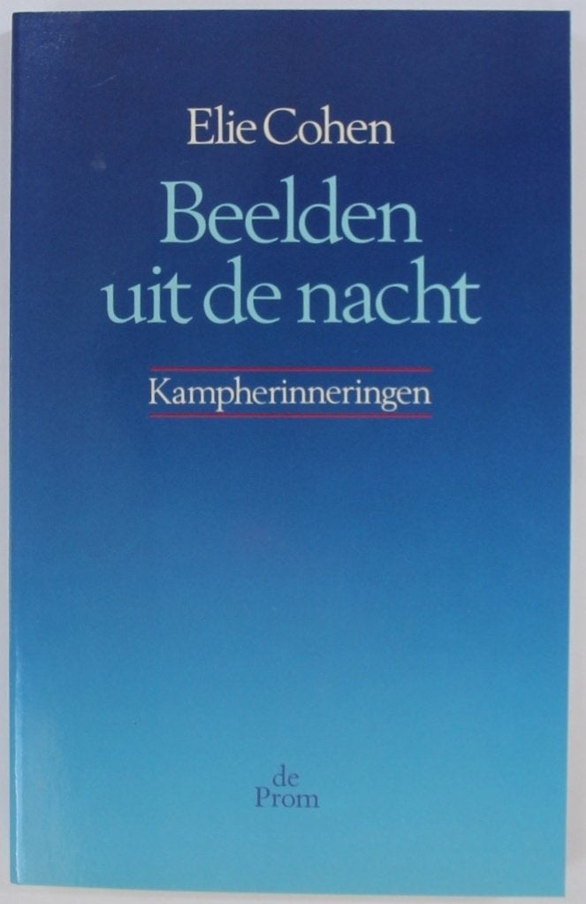 concentratiekampherinneringen van de joodse arts Elie Cohen, 20e eeuw of later, Verzenden, Dr. E.A. Cohen, Zo goed als nieuw