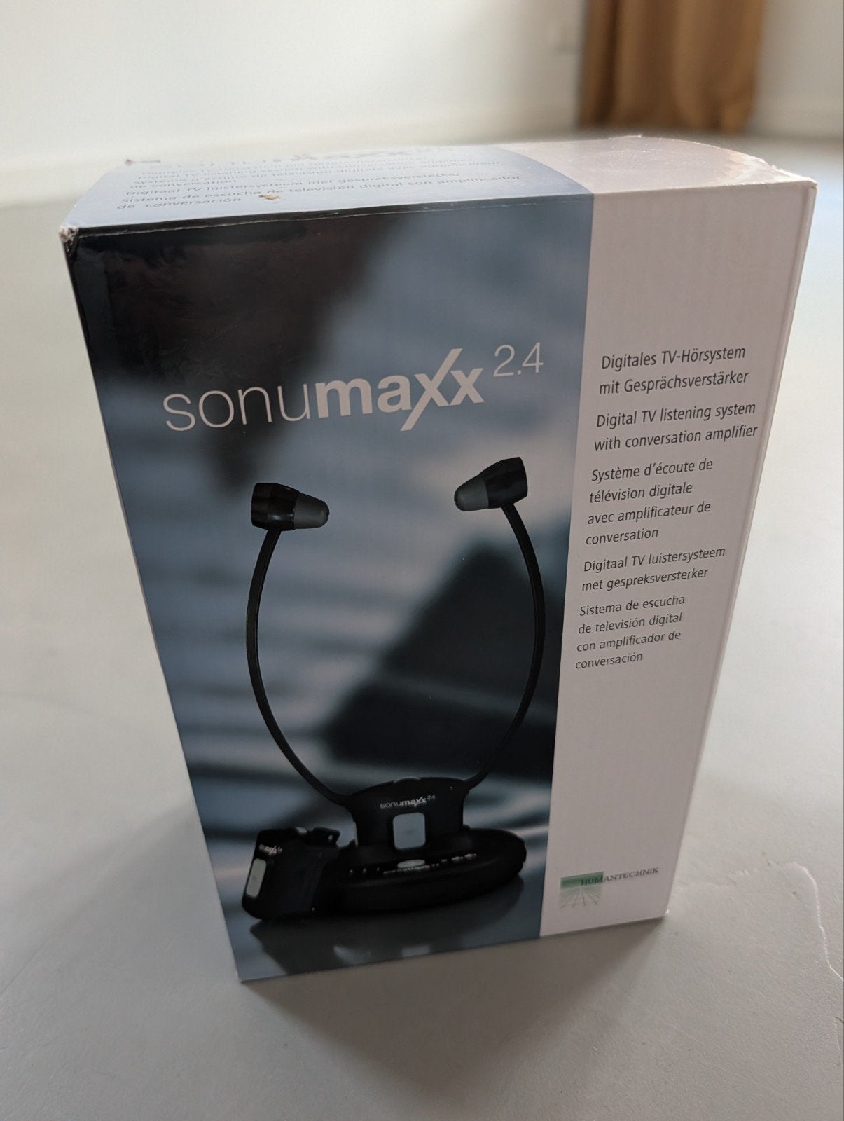 Sonumaxx 2.4 GHz Kinbeugel Set TV Luisterhulp - Nieuw, Overige typen, Nieuw, Draadloos, Zwart