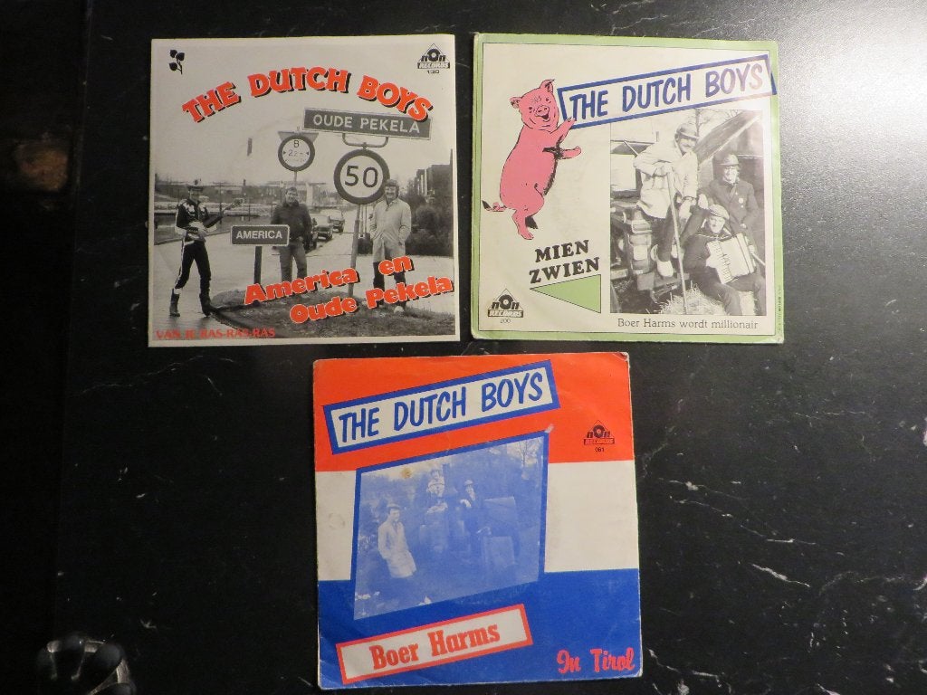 The Dutch boys  3 singels, Cd's en Dvd's, Ophalen of Verzenden, Gebruikt, Overige formaten, Levenslied of Smartlap