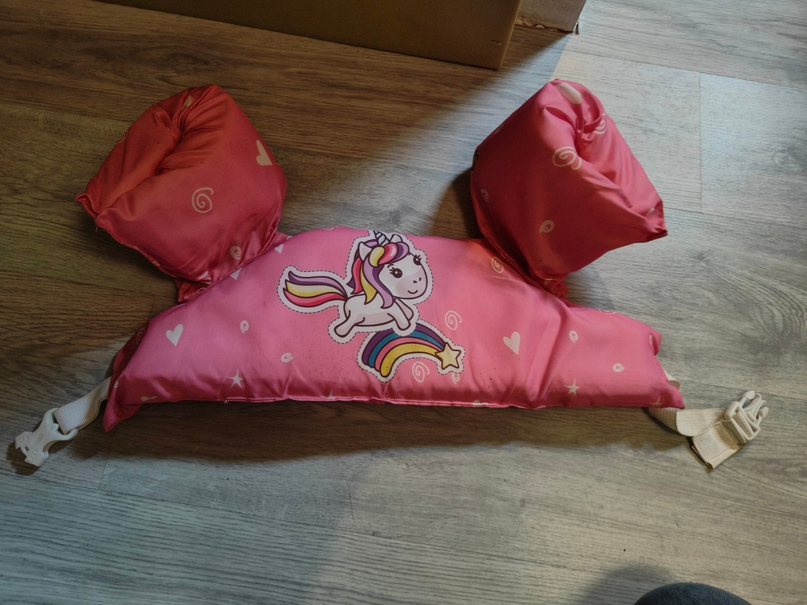Roze zwemvest voor kinderen met eenhoorn, Ophalen, Gebruikt