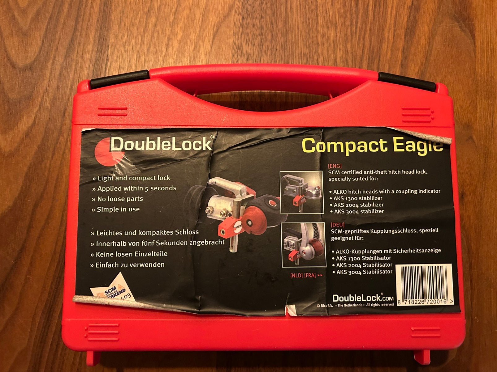 DoubleLock Disselslot Compact Eagle. Met SCM-keurmerk., Ophalen, Gebruikt