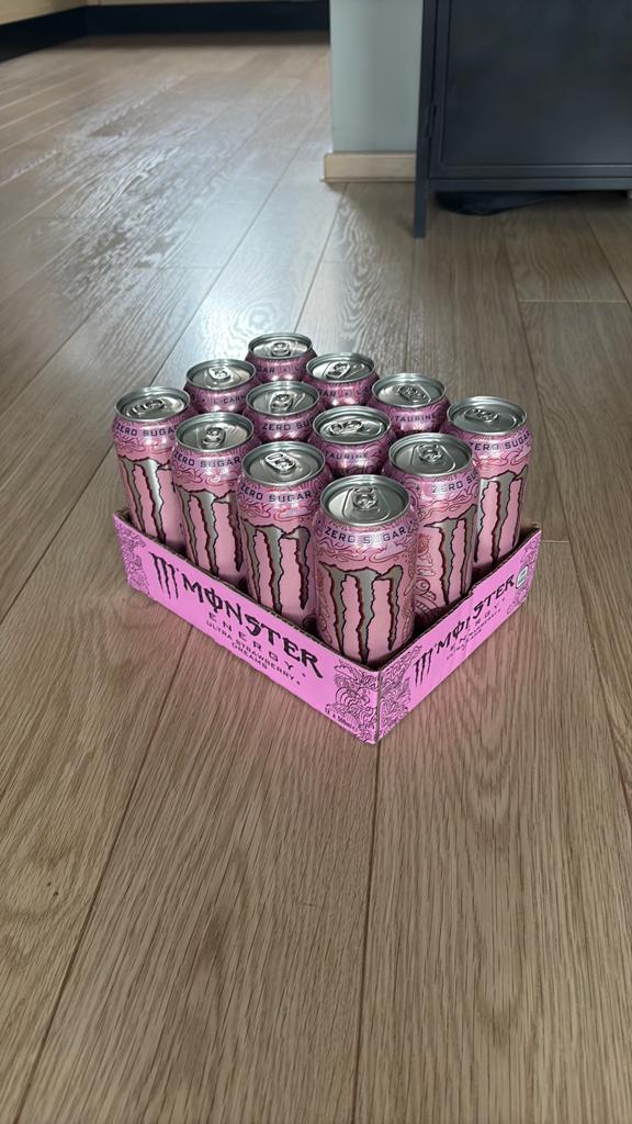 Monster energy ultra strawberry dreams, Ophalen