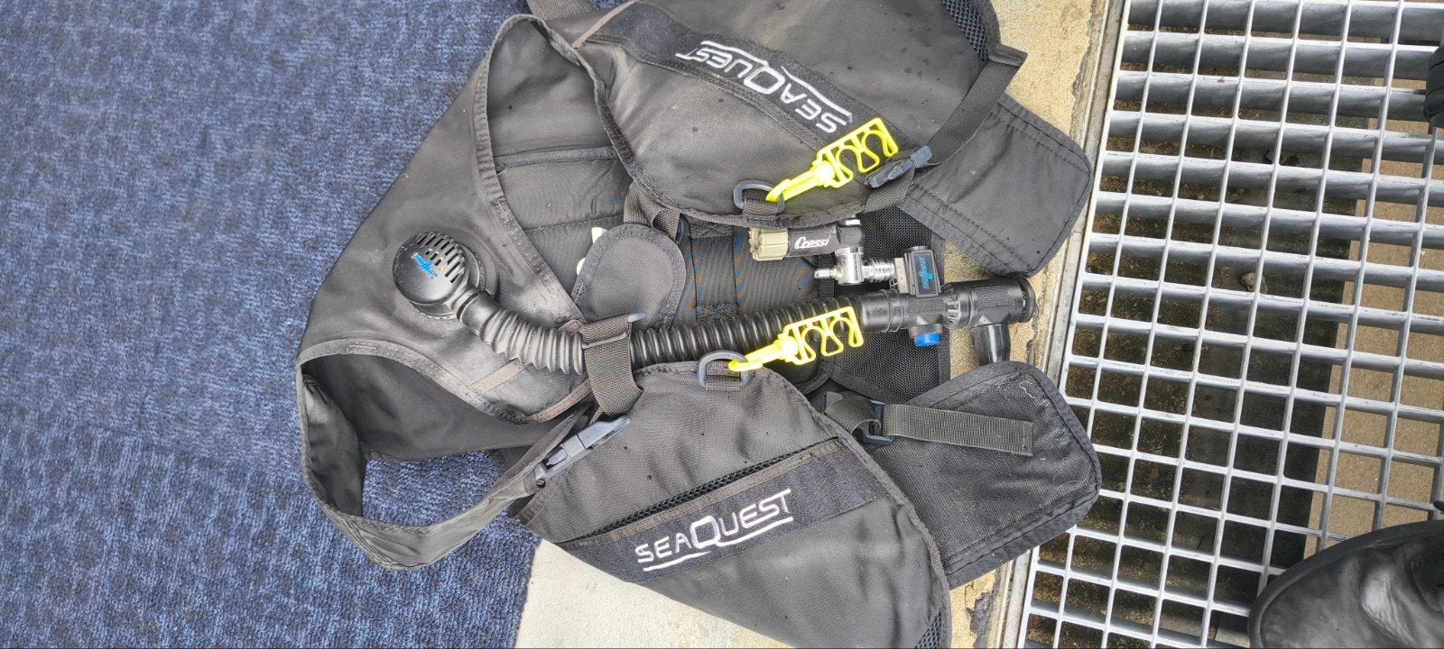 SeaQuest Trimvest/Wing - Duikvest maat m/l, Watersport en Boten, Ophalen of Verzenden, Gebruikt, Trimvest of Wing