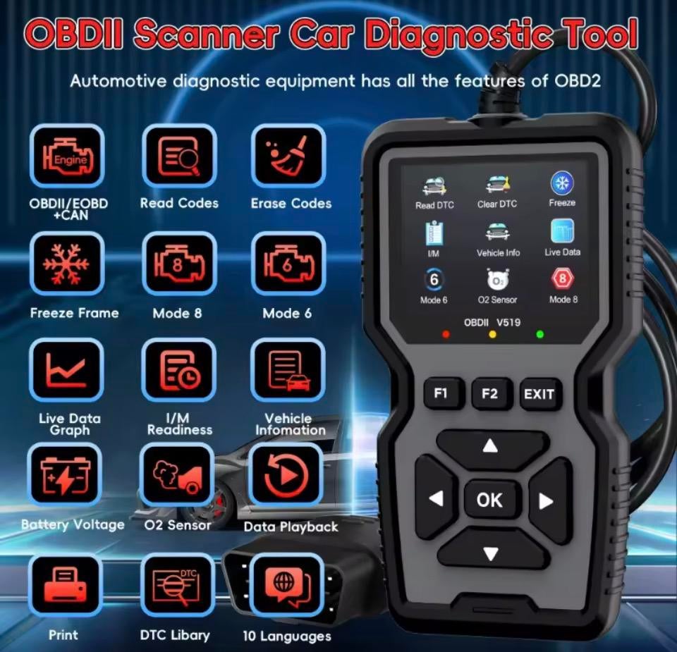 Auto obd2 diagnose apparaat voor foutcodes etc, Ophalen of Verzenden, Nieuw