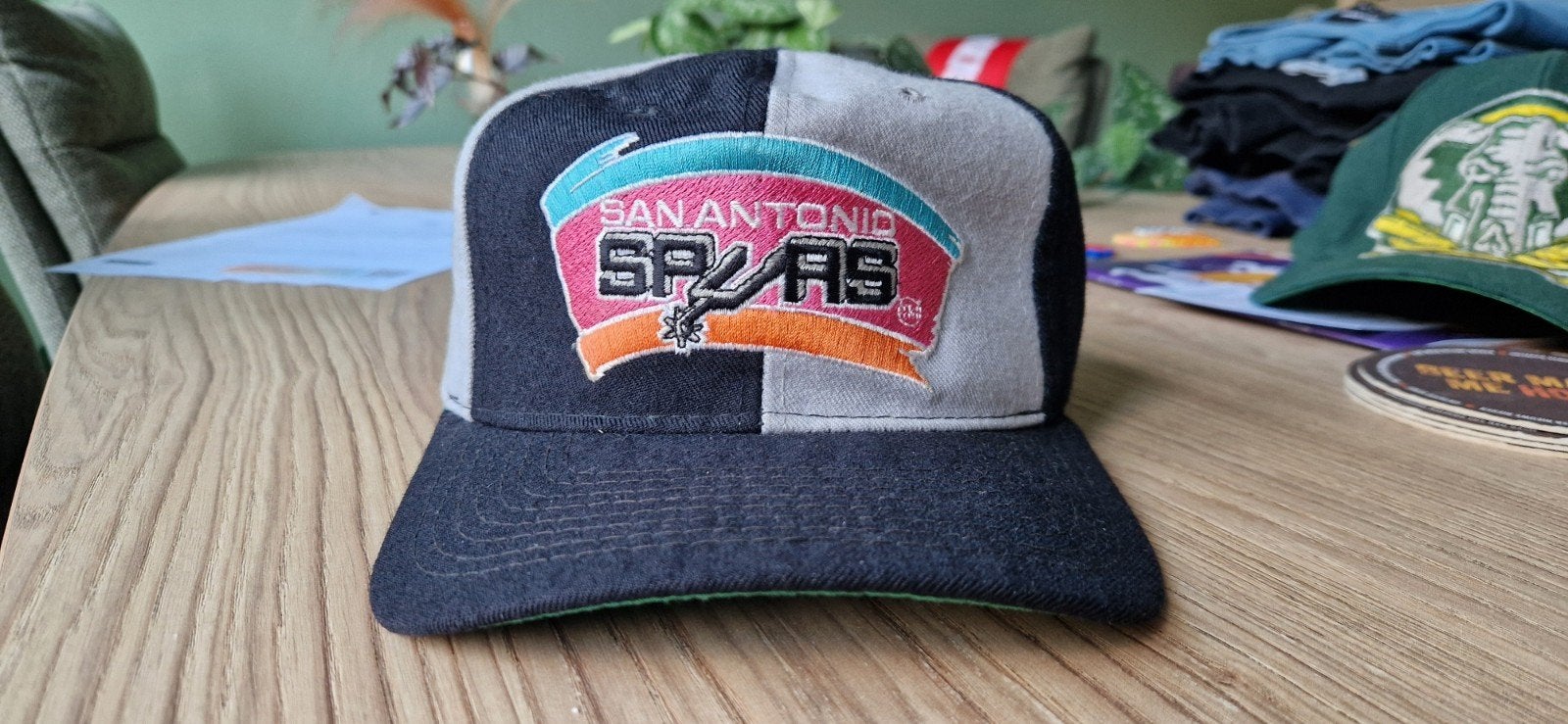 Vintage Starter NBA San Antonio Spurs Snapback Pet, Ophalen of Verzenden, One size fits all, Starter, Pet