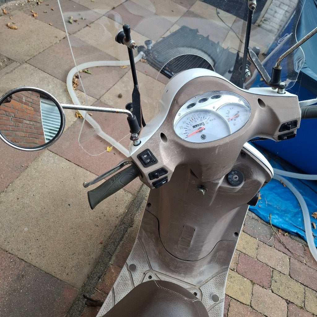 SYM Fiddle II 50S Snorscooter (2009) – Blauw kenteken, Ophalen, Gebruikt, SYM, Benzine
