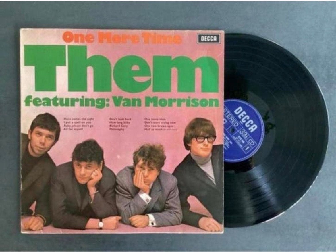 Them featuring Van Morrison - One More Time (LP), Ophalen of Verzenden, 12 inch, LP