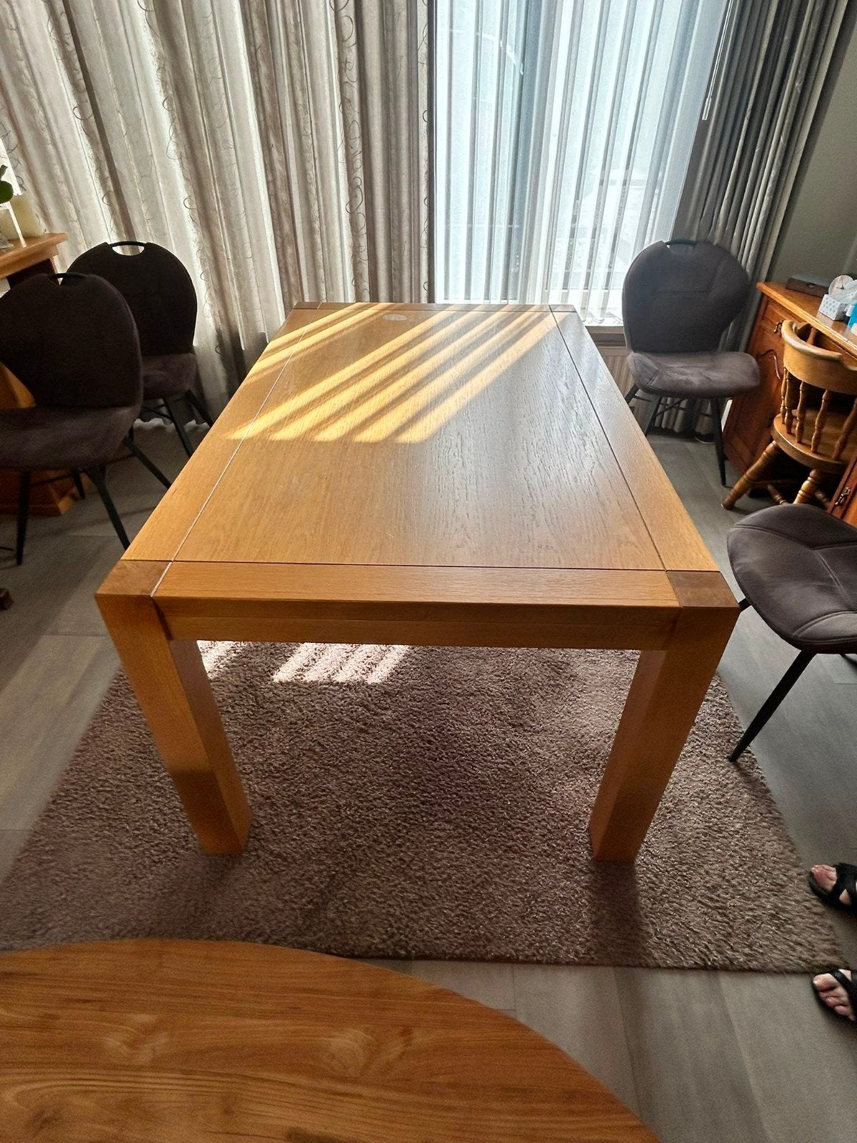 Gratis af te halen, Huis en Inrichting, Tafels | Eettafels, Ophalen, Rechthoekig, 50 tot 100 cm
