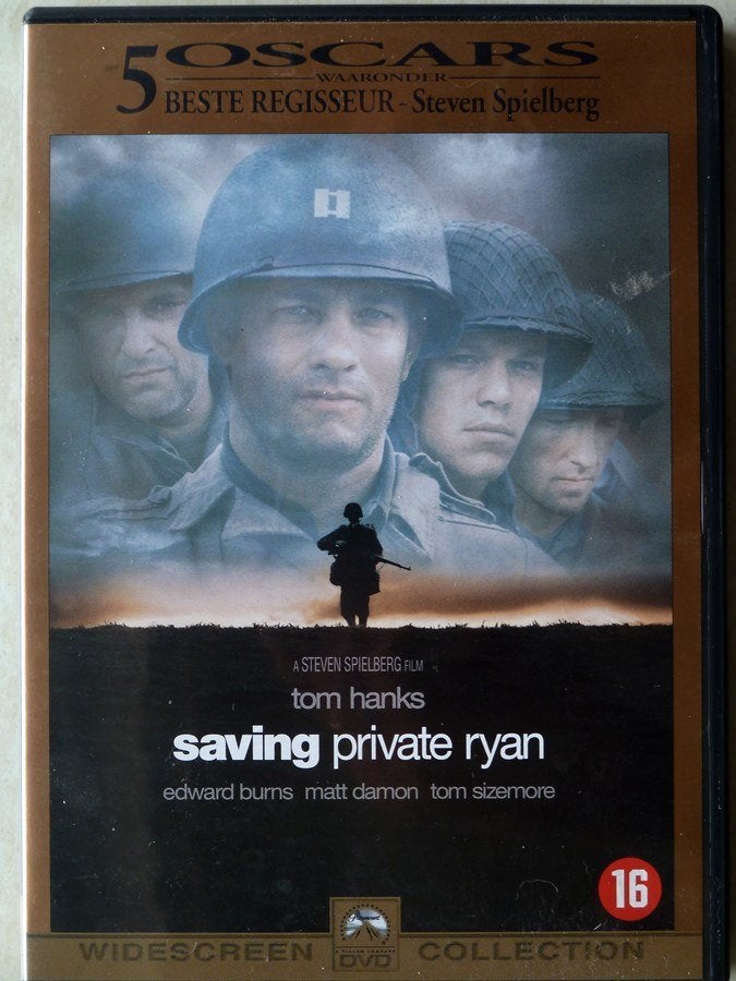 Saving Private Ryan (1998), Engels, Vanaf 16 jaar, Nederlands, Ophalen of Verzenden