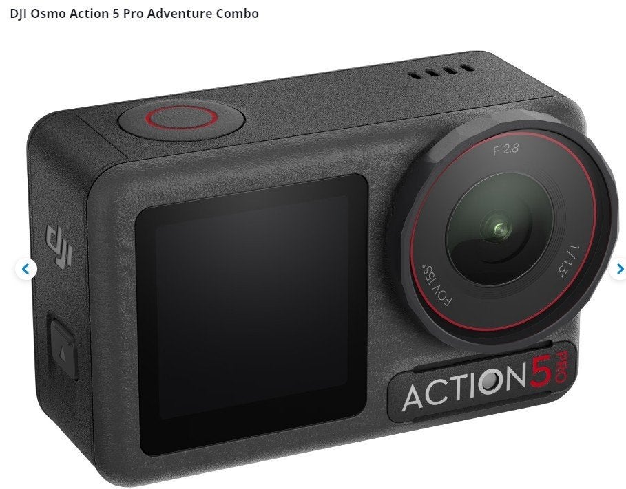 DJI Osmo Action 5 Pro Adventure Combo – 3 Accu’s + Garantie, Ophalen, Nn, Zo goed als nieuw, GoPro