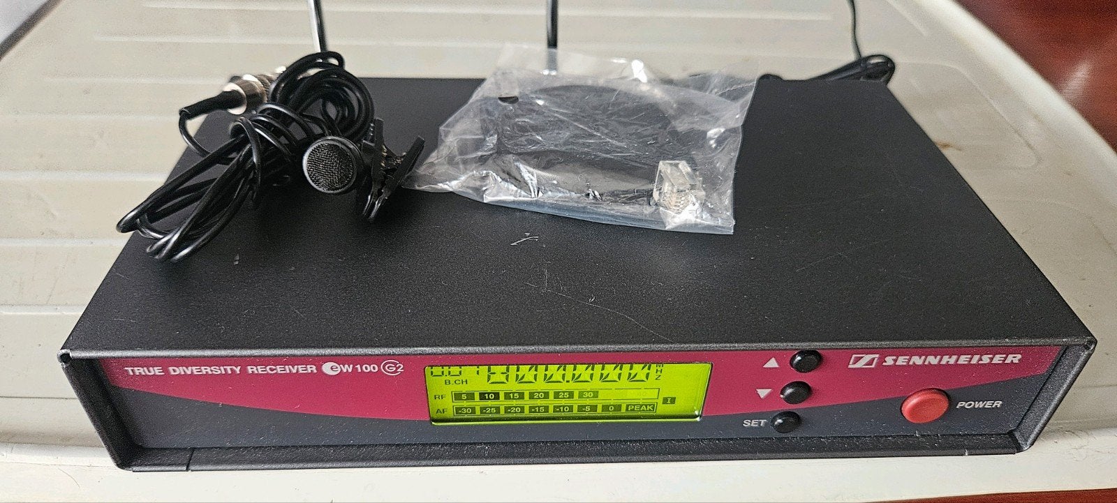 Sennheiser EW 100 G2 Draadloze Microfoon Set, Ophalen of Verzenden, Gebruikt, Zangmicrofoon, Draadloos